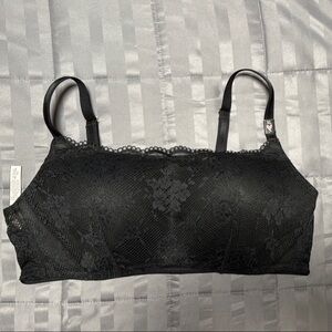 Victoria's Secret Black Lace Bralette XL